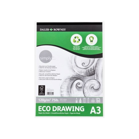 ΜΠΛΟΚ ΣΧΕΔΙΟΥ DALER ROWNEY ECO DRAWING 120GR Α3 - 50 ΦΥΛΛΑ