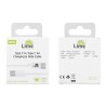 LIME ΚΑΛΩΔΙΟ ΦΟΡΤΙΣΗΣ - DATA TYPE C TO TYPE C LONG 4.0A 1m WHITE