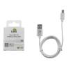 LIME ΚΑΛΩΔΙΟ ΦΟΡΤΙΣΗΣ - DATA MICRO USB DEVICES LONG USB 2.4A 1m WHITE