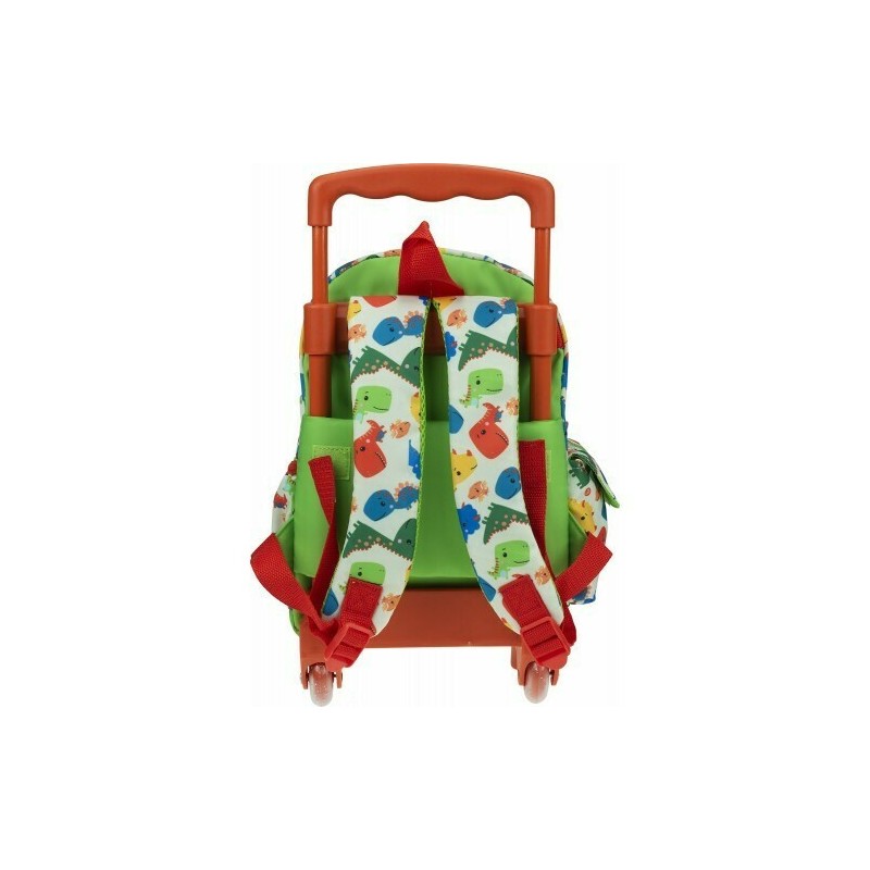 ΣΑΚΙΔΙΟ TROLLEY ΝΗΠΙΑΓΩΓΕΙΟΥ - FISHER PRICE MINI DINO 30X25X15CM