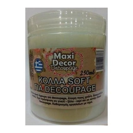 ΚΟΛΛΑ DECOUPAGE-SOFT MAXI DECOR 250ML