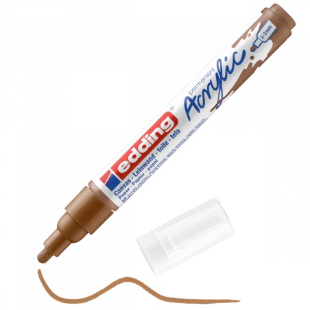 ΜΑΡΚΑΔΟΡΟΣ EDDING 5100 ACRYLIC 2-3MM - HAZEL