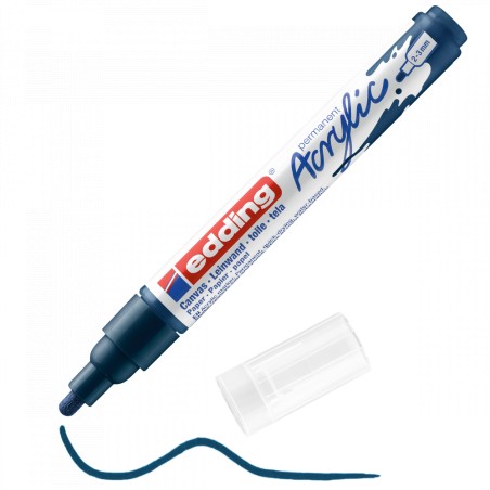 ΜΑΡΚΑΔΟΡΟΣ EDDING 5100 ACRYLIC 2-3MM - ELEGANT MIDNIGHT