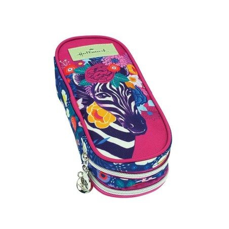 ΚΑΣΕΤΙΝΑ ΜΕ 2 ΘΕΣΕΙΣ ΟΒΑΛ "ZEBRA" HALLMARK 10.5X23X7.5