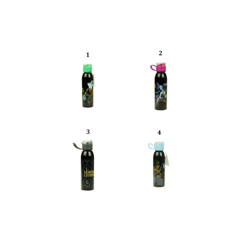 ΠΑΓΟΥΡΙ ΑΛΟΥΜΙΝΕΝΙΟ LEAGUE OF LEGENDS 600ML-4 ΣΧΕΔΙΑ