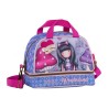 ΤΣΑΝΤΑ ΦΑΓΗΤΟΥ SANTORO GORJUSS - CHESHIRE CAT (LILA) 22Χ16Χ20CM