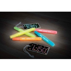 ΚΟΛΛΑ UHU GLITTER GLUE 10ML ΣΕΤ 5 ΤΕΜΑΧΙΩΝ - IN THE DARK