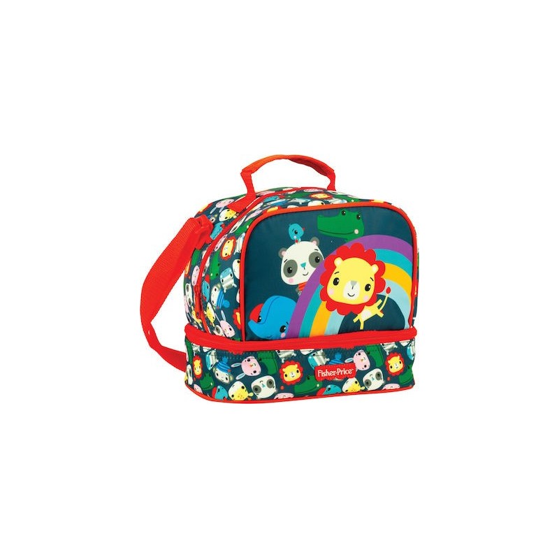 ΤΣΑΝΤΑ ΦΑΓΗΤΟΥ ΙΣΟΘΕΡΜΙΚΗ FISHER PRICE 20X15X21CM - HAPPY LION