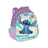 MUST ΤΣΑΝΤΑ ΠΛΑΤΗΣ ΝΗΠΙΟΥ ΜΕ 2 ΘΗΚΕΣ DISNEY STITCH YOU 'RE OUT OF THIS WORLD 27X10X31CM