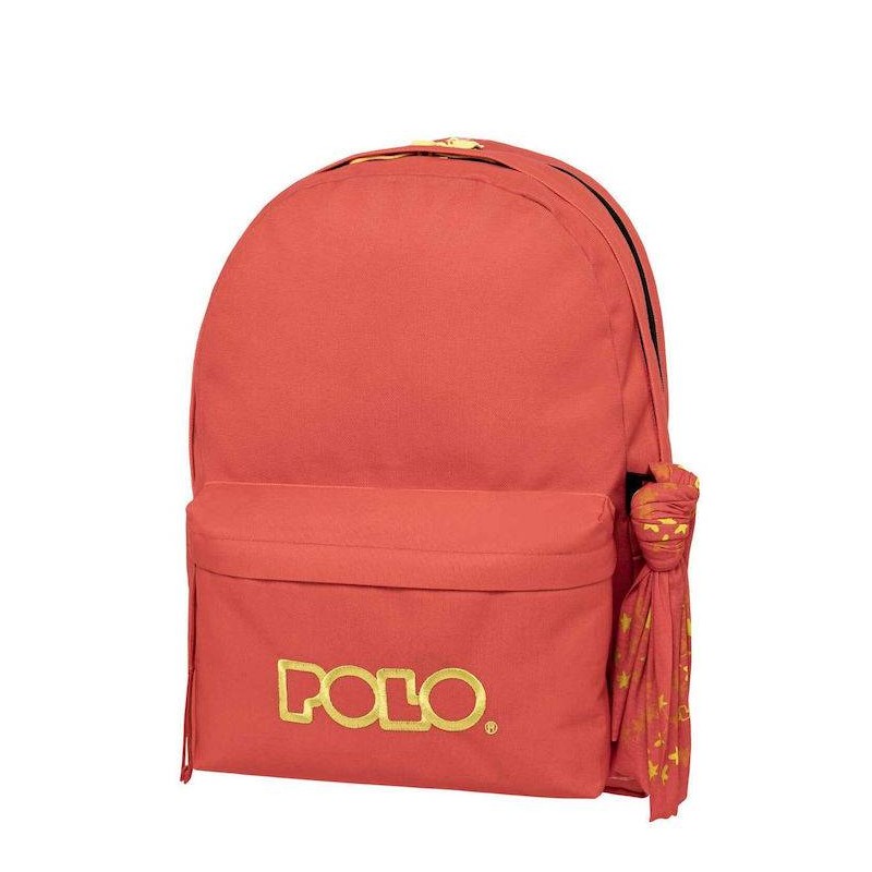 POLO ΣΑΚΙΔΙΟ ΠΛΑΤΗΣ DOUBLE SCARF 40x31x20cm