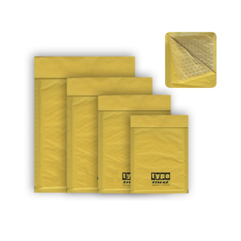 ΦΑΚΕΛΟΣ ΦΥΣΑΛΙΔΑ TYPOTRUST 180x265ΜΜ 10ΤΕΜ