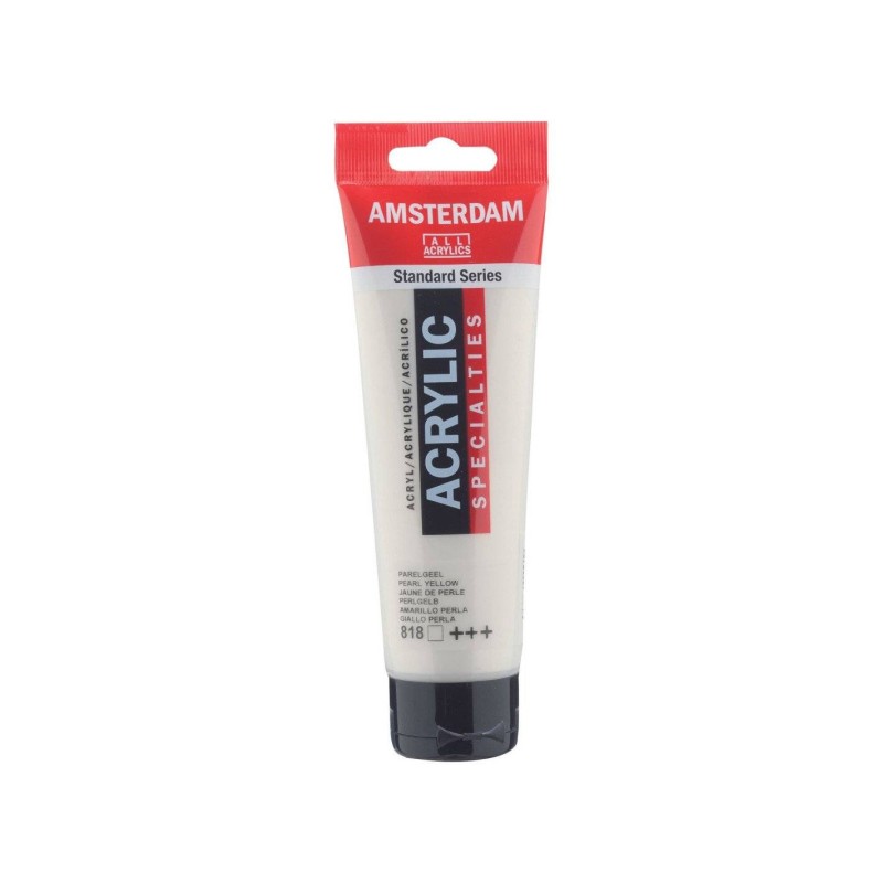 ΑΚΡΥΛΙΚΌ AMSTERDAM 120ML PEARL YELLOW 818