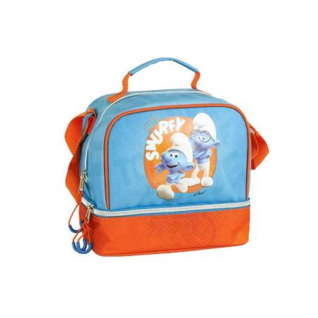 GIM ΤΣΑΝΤΑΚΙ ΦΑΓΗΤΟΥ ΟΒΑΛ SMURFS