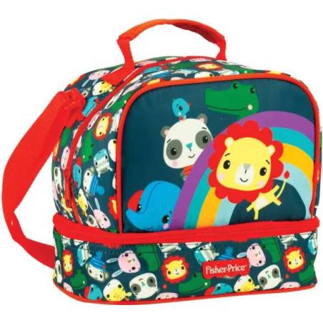 GIM ΤΣΑΝΤΑ ΦΑΓΗΤΟΥ ΟΒΑΛ HAPPY LION FISHER PRICE