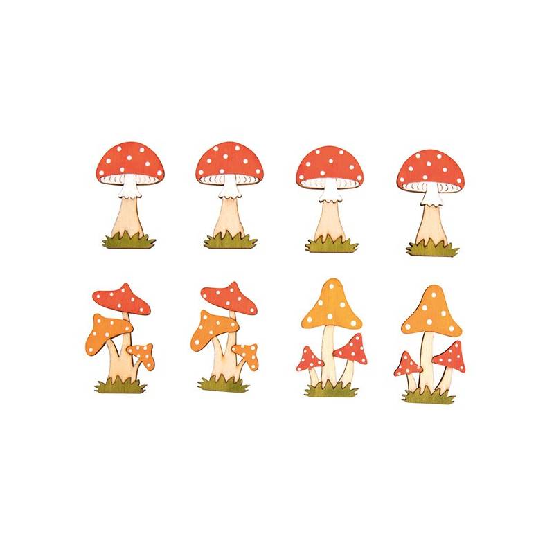 ΞΥΛΙΝΑ ΔΙΑΚΟΣΜΗΤΙΚΑ 'ΜΑΝΙΤΑΡΙΑ' 8ΤΜΧ ΜΕ ΑΥΤΟΚΟΛΛΗΤΑ