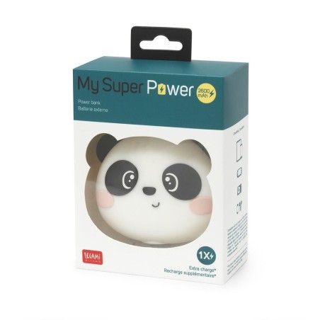 MY SUPER POWER - POWER BANK 4800 MAH - PANDA LEGAMI