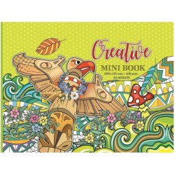 ΜΠΛΟΚ ΖΩΓΡΑΦΙΚΗΣ ANTISTRESS CREATIVE MINI BOOK 200X128MM 36 ΦΥΛΛΑ