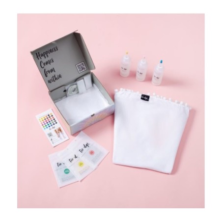 TIE-DYE KIT ΧΡΩΜΑΤΙΣΜΟΥ 3 COLOR KITS ROUND BEACH PAREO