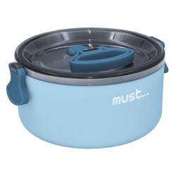 ΔΟΧΕΙΟ ΦΑΓΗΤΟΥ 1050ML ΜΕ ΚΟΥΤΑΛΙ 17X15X8,5CM MUST