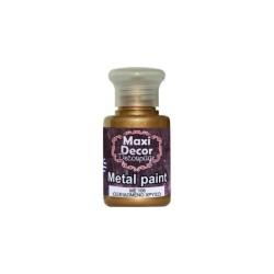 ΑΚΡΥΛΙΚΟ ΜΕΤΑΛΛΙΚΟ ΧΡΩΜΑ MAXI DECOR 60ML NO. 106 ΟΞΕΙΔΩΜΕΝΟ ΧΡΥΣΟ ΑΚΡΥΛΙΚΟ ΜΕΤΑΛΛΙΚΟ ΧΡΩΜΑ MAXI DECOR 60ML NO. 106 ΟΞΕΙΔΩΜΕΝΟ ΧΡΥΣΟ