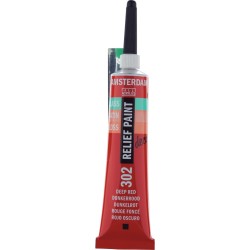 ΑΚΡΥΛΙΚΟ AMSTERDAM 20ML NO. 302 ΒΑΘΥ ΚΟΚΚΙΝΟ