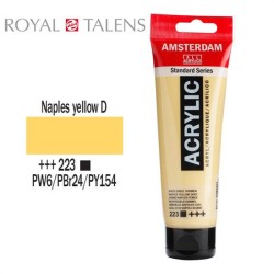 ΑΚΡΥΛΙΚΟ AMSTERDAM 120ML No 223 NAPLES YELLOW DEEP