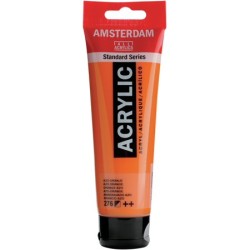 ΑΚΡΥΛΙΚΟ AMSTERDAM 120ML No 276 AZO ORANGE