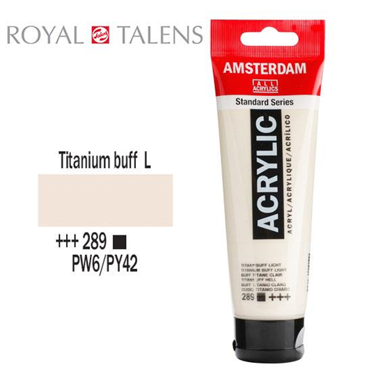 ΑΚΡΥΛΙΚΟ AMSTERDAM 120ML No 289 TITANIUM BUFF LIGHT