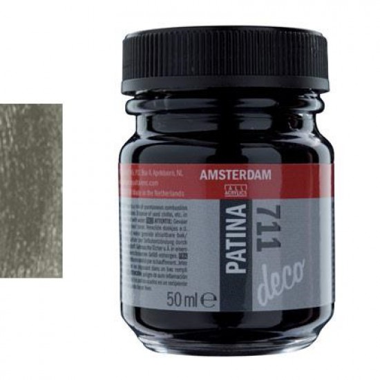 ΠΑΤΙΝΑ AMSTERDAM 50ML NO. 711 ΜΑΥΡΟ ΑΝΤΙΚΕ