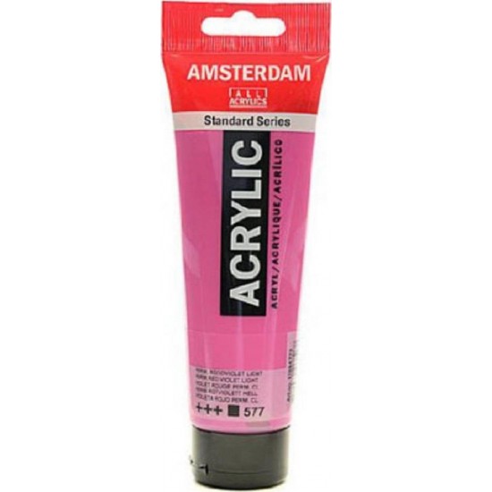 ΑΚΡΥΛΙΚΟ AMSTERDAM 20ML No 577 PERMANENT RED VIOLET LIGHT