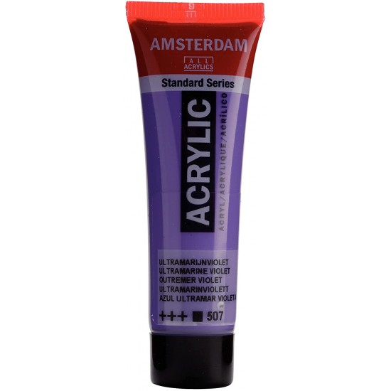 ΑΚΡΥΛΙΚΟ AMSTERDAM 20ML No 507 ULTRAMARINE VIOLET