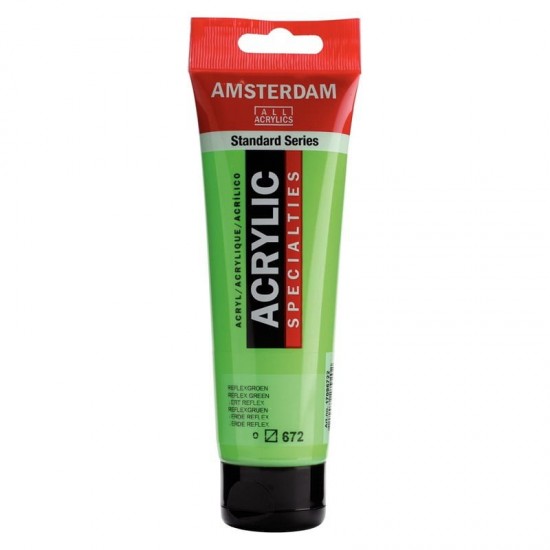 ΑΚΡΥΛΙΚΟ AMSTERDAM 20ML No 672 REFLEX GREEN