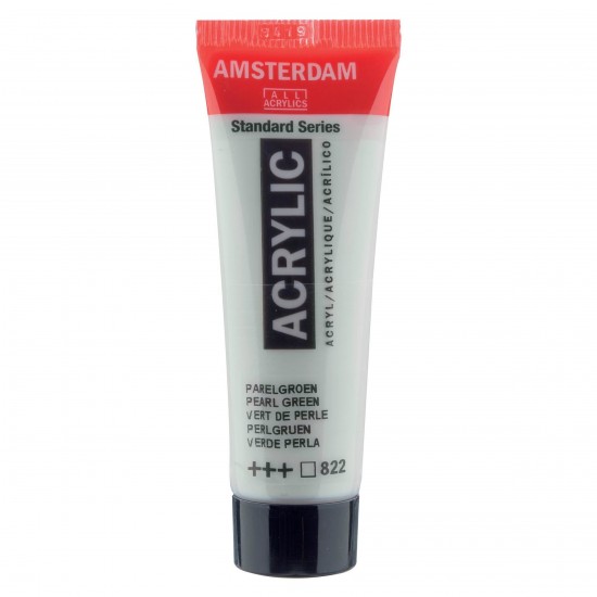 ΑΚΡΥΛΙΚΟ AMSTERDAM 20ML No 822 PEARL GREEN