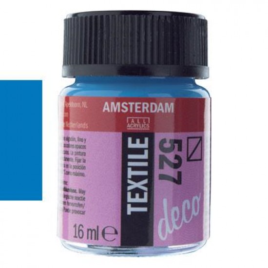 ΧΡΩΜΑ ΓΙΑ ΥΦΑΣΜΑ AMSTERDAM TEXTILE 16ML N. 527 SKY BLUE