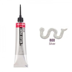 ΠΕΡΙΓΡΑΜΜΑ TALENS AMSTERDAM RELIEF 800 20ML SILVER 