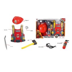 ΠΑΙΔΙΚΟ ΣΕΤ ΠΥΡΟΣΒΕΣΤΗ ΜΕ ΓΙΛΕΚΟ ΚΑΙ ΑΞΕΣΟΥΑΡ 7ΤΜΧ 59X40X5,5CM