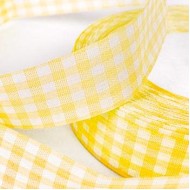 ΚΟΡΔΕΛΑ ΒΑΜΒΑΚΕΡΗ ΚΑΡΡΩ 25MM 50M ΚΙΤΡΙΝΗ