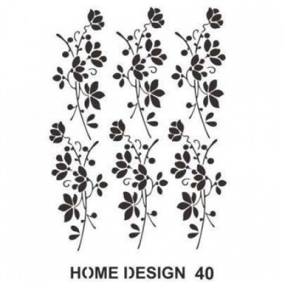 STENCIL 35X50CM HOME DESIGN ARTEBELLA KOD 40