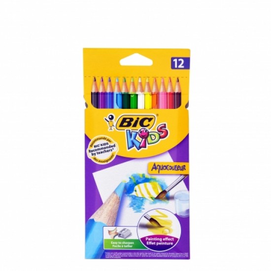 ΞΥΛΟΜΠΟΓΙΕΣ BIC KIDS ΑΚΟΥΑΡΕΛΑΣ ΣΕΤ 12 TMX