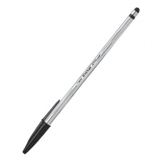 ΣΤΥΛΟ CRISTAL STYLUS ΜΑΥΡΟ BIC