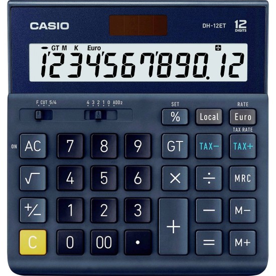 ΑΡΙΘΜΟΜΗΧΑΝΗ 12 ΨΗΦΙΩΝ CASIO DH-12ET