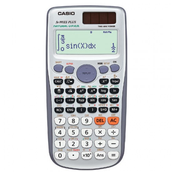 ΑΡΙΘΜΟΜΗΧΑΝΗ ΕΠΙΣΤΗΜΟΝΙΚΗ 10 + 2 ΨΗΦΙΩΝ CASIO FX-991ES PLUS