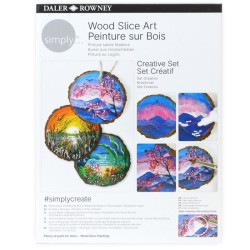 ΣΕΤ ΖΩΓΡΑΦΙΚΗΣ DALER ROWNEY SIMPLY - ACRYLIC WOOD SLICE ART ΣΕΤ ΖΩΓΡΑΦΙΚΗΣ DALER ROWNEY SIMPLY - ACRYLIC WOOD SLICE ART