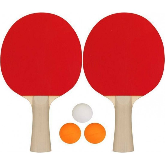 ΣΕΤ ΡΑΚΕΤΕΣ PING PONG & 3 ΜΠΑΛΑΚΙΑ