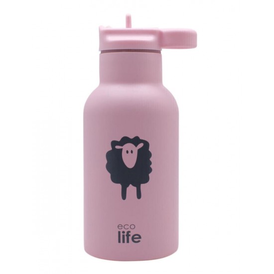 ECOLIFE ΑΝΟΞΕΙΔΩΤΟ ΠΑΓΟΥΡΙ ΘΕΡΜΟΣ 350ML - ANIMAL SHEEP