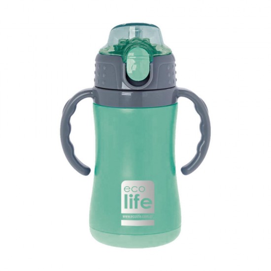 ECOLIFE ΑΝΟΞΕΙΔΩΤΟ ΘΕΡΜΟΣ KIDS 300ML - ΜΕΝΤΑ