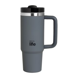 ECOLIFE ΑΝΟΞΕΙΔΩΤΟ ΘΕΡΜΟΣ JUNIOR GREY 900ML ECOLIFE ΑΝΟΞΕΙΔΩΤΟ ΘΕΡΜΟΣ JUNIOR GREY 900ML