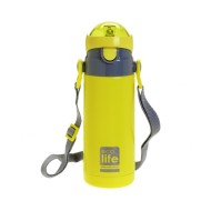 ECOLIFE ΑΝΟΞΕΙΔΩΤΟ ΘΕΡΜΟΣ KIDS 400ML - ΚΙΤΡΙΝΟ