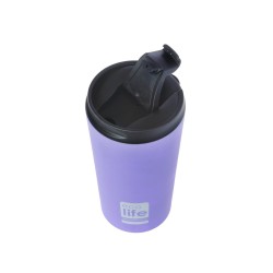 ECOLIFE ΑΝΟΞΕΙΔΩΤΟ ΘΕΡΜΟΣ 370ML MATTE ΛΙΛΑ