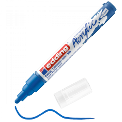 ΜΑΡΚΑΔΟΡΟΣ EDDING 5100 ACRYLIC 2-3MM - GENTIAN BLUE ΜΑΡΚΑΔΟΡΟΣ EDDING 5100 ACRYLIC 2-3MM - GENTIAN BLUE